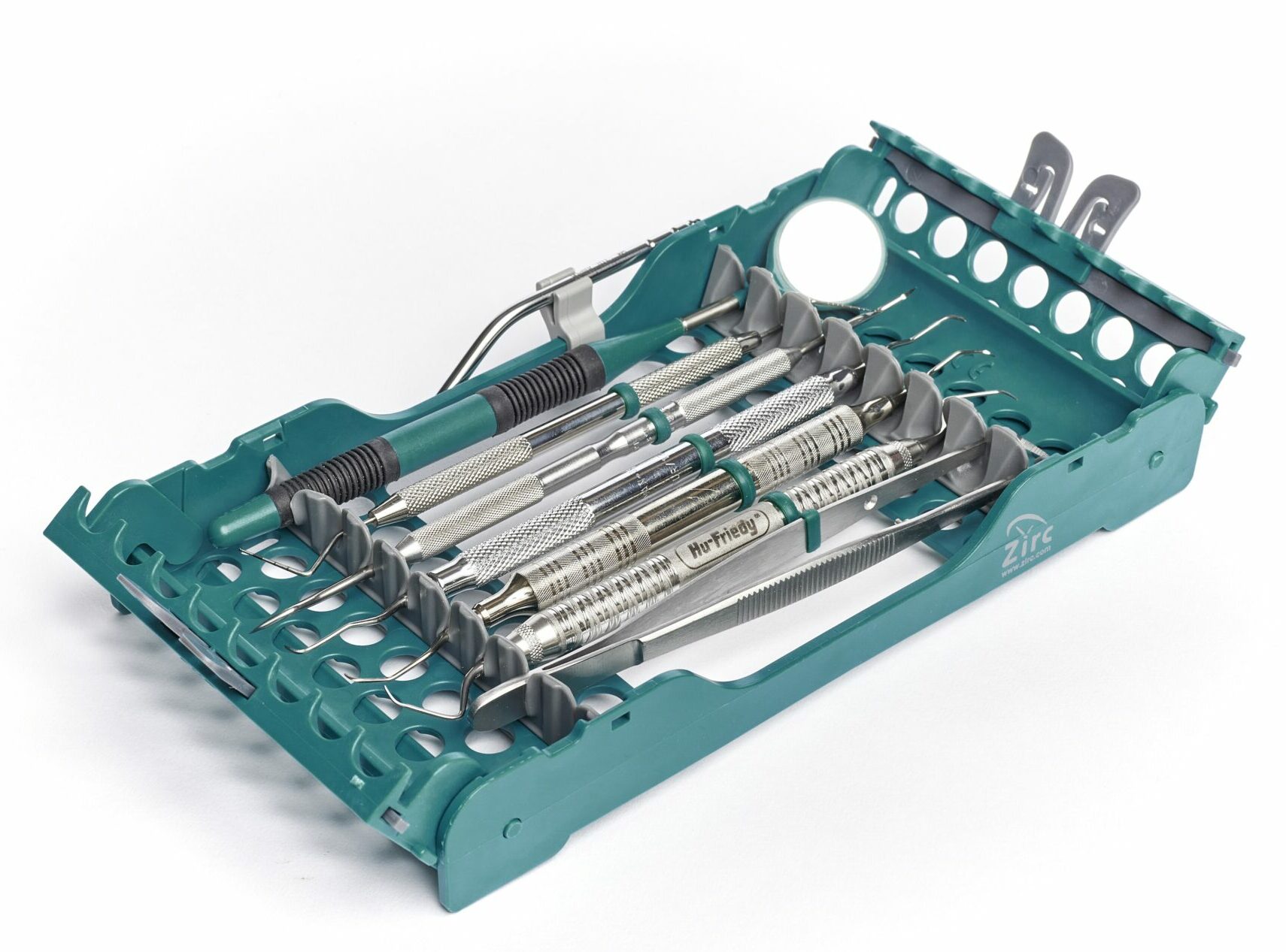 8-place dental instrument cassette